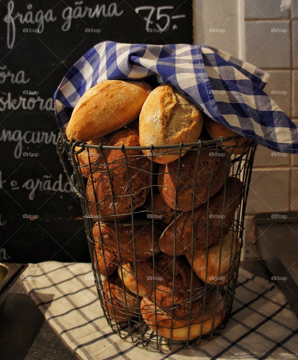 Basket of bread