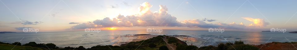 Holden sunrise panorama