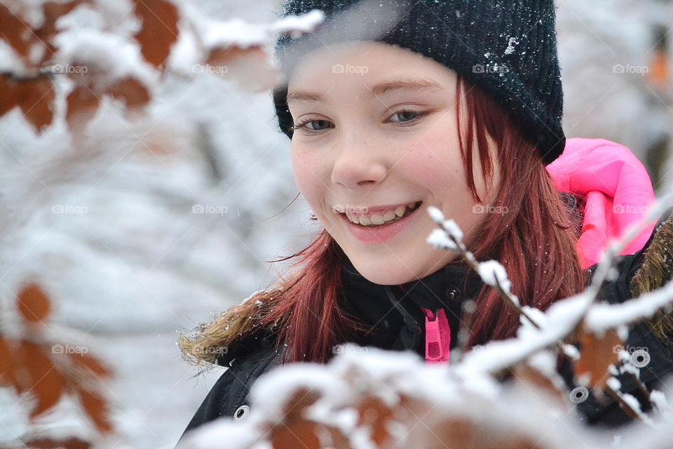 Smiling girl