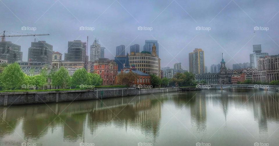 Shanghai Suzhou Creek - morning calm - Sunday early morning is the best time to explore the area