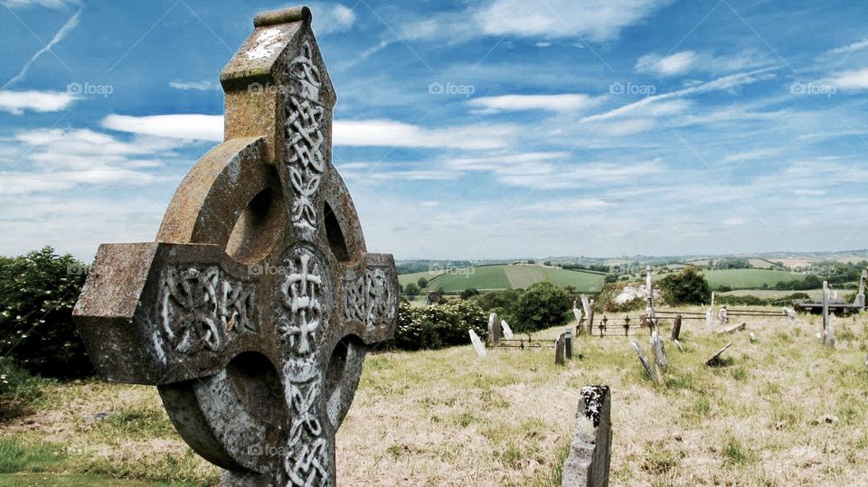 Irish grave