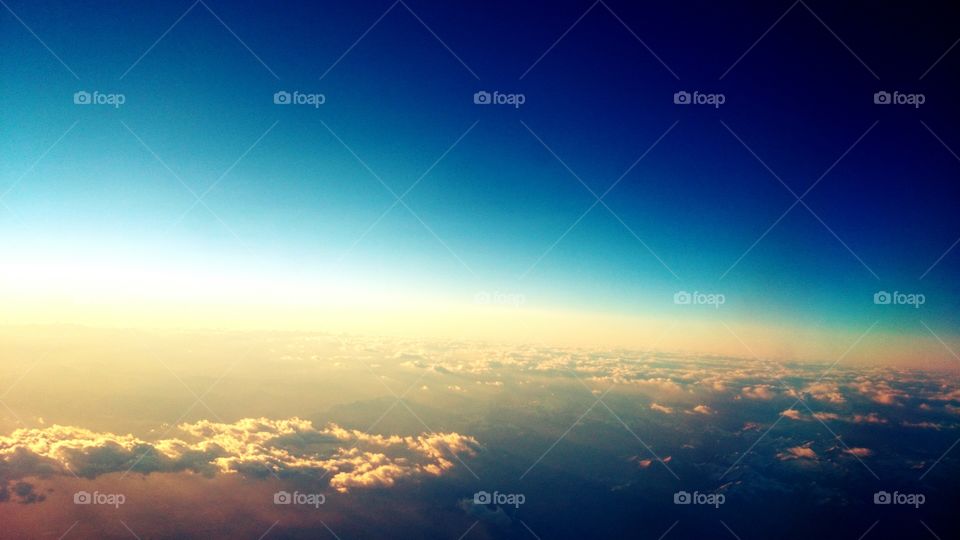 View of dramatic sky