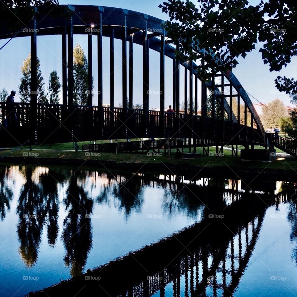 Bridge, Shadows and Reflections, Symmetry 
