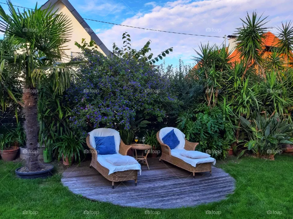Dream garden corner