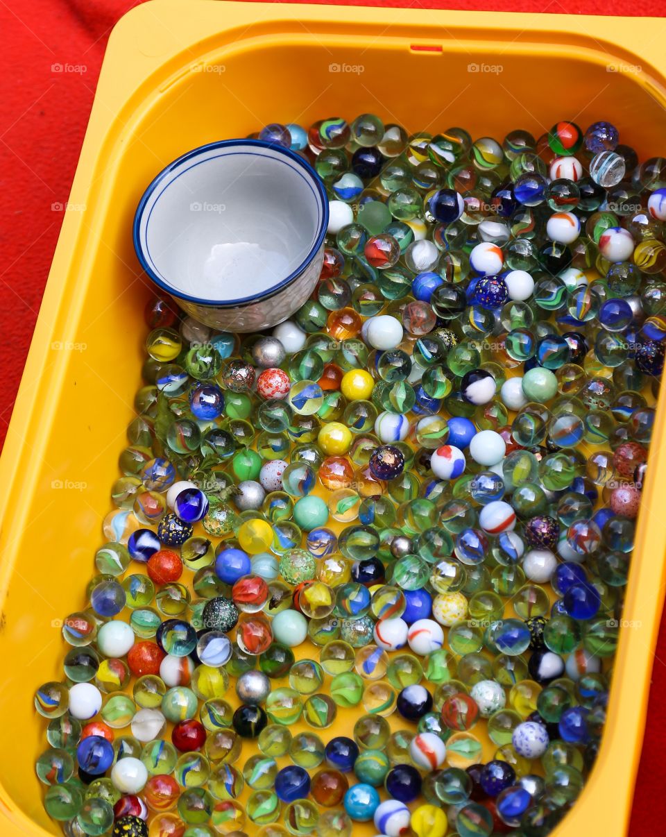 Colorful glass balls. Colorful glass balls