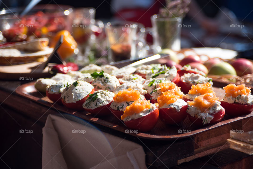 Stuffed tomatoes