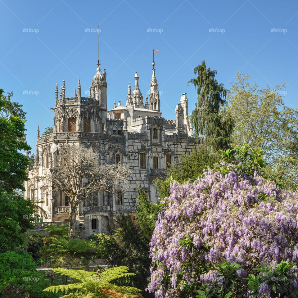 Quinta da Regaleira in Sintra, Portugal just 1 hour by train from Lisbon. The romantic estate is like out of a dream. Beautiful gardens, water features, hidden passages, tunnels, grottos an an Initiation Well. 