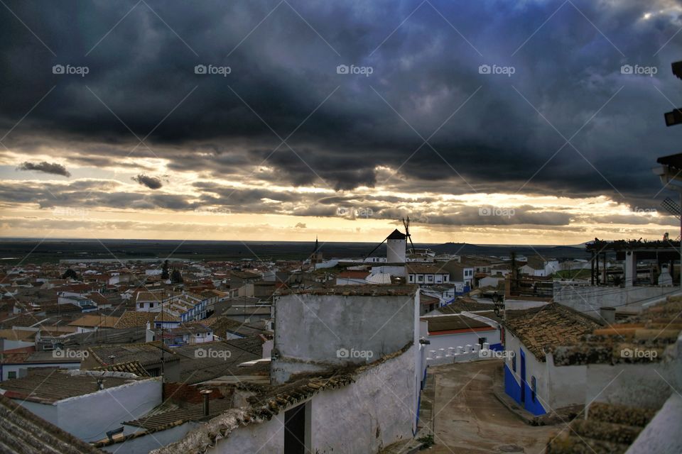 Campos de Criptana 
molinos de viento
 Criptana Fields
 windmills