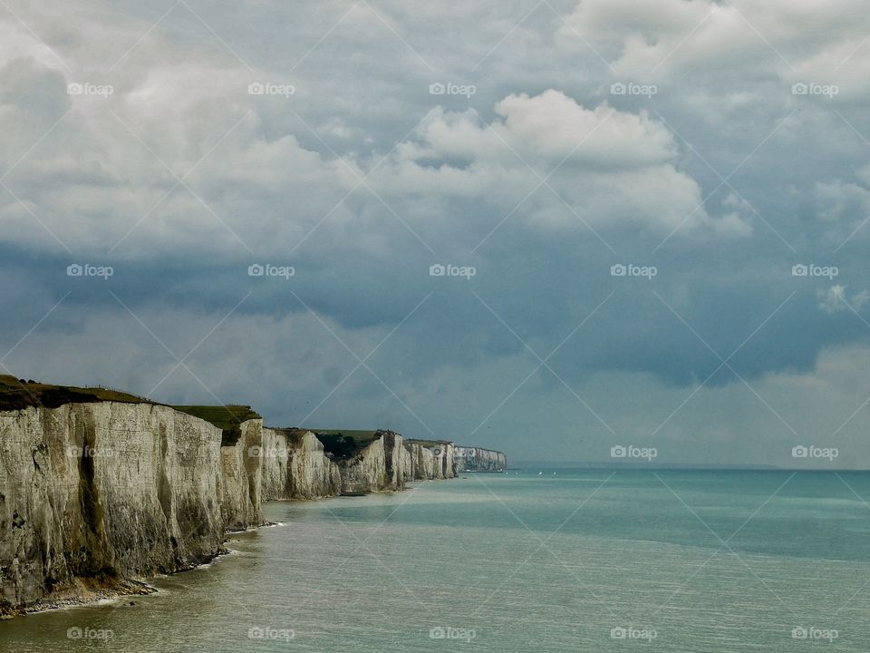 Cliff of Normandy (France)