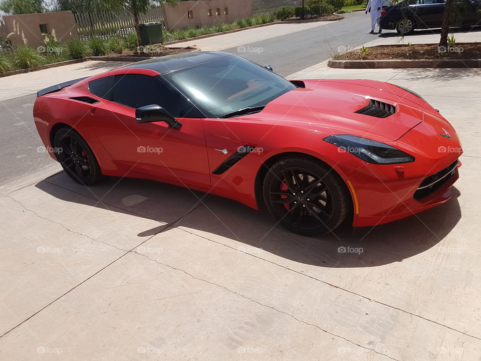 Chevrolet corvette sport car luxury