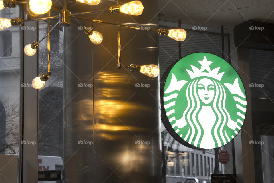 Starbucks American coffee, Starbucks white lady, logo