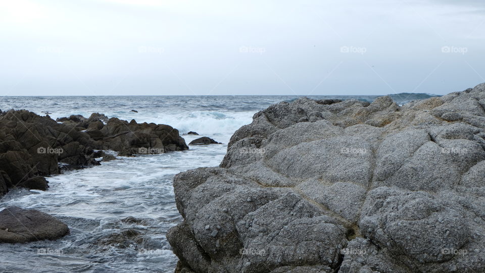 Rocky coastline