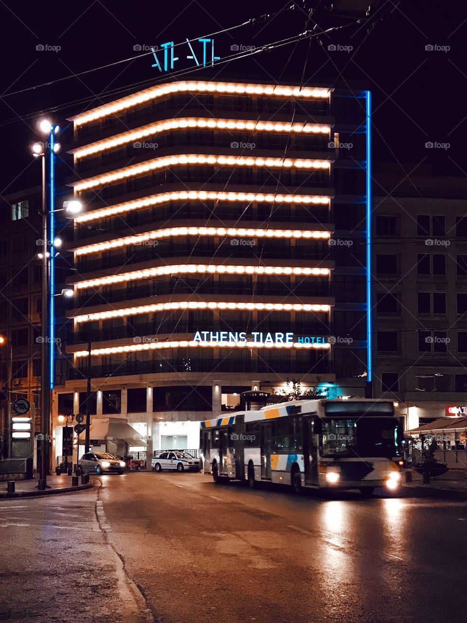 Athens by night 