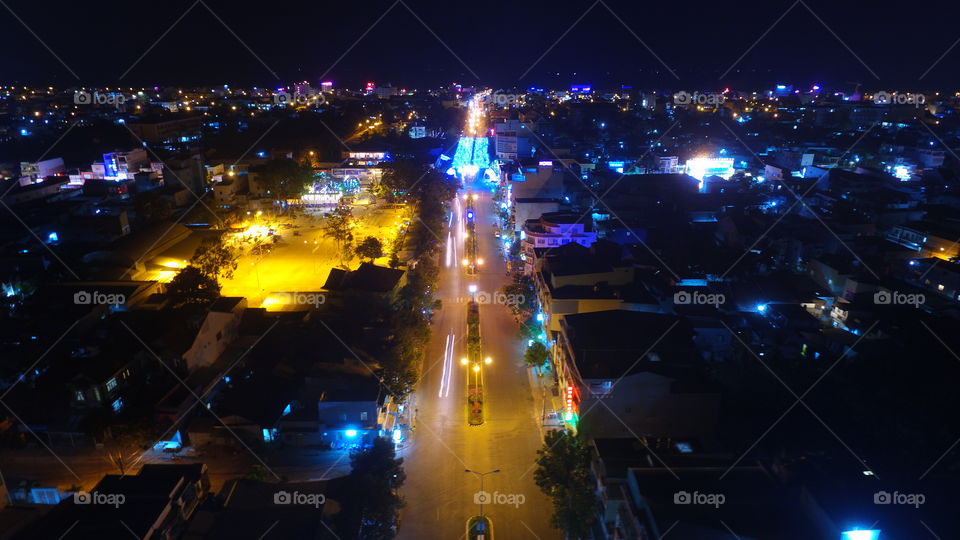 City, Light, Street, Evening, Traffic