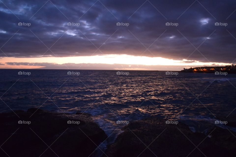 Sunset Costa Adeje Beach 