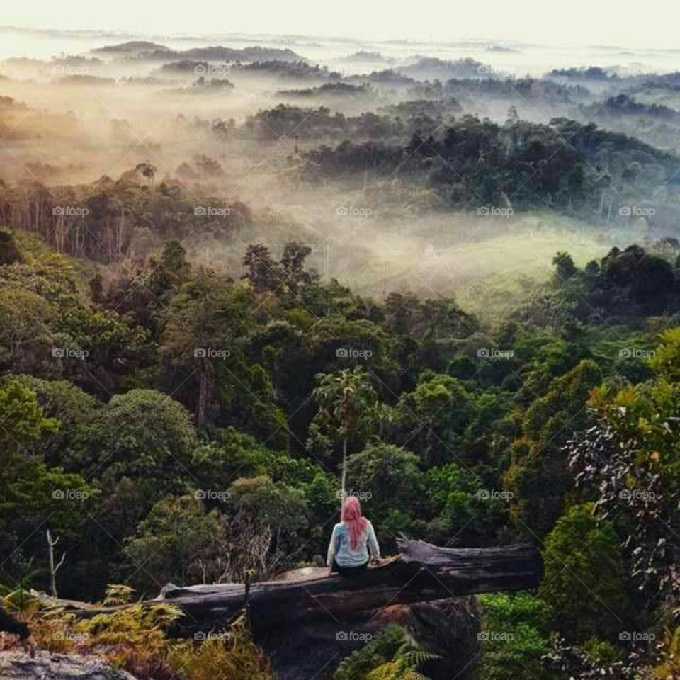 Batu Dinding Hill, Kutai Kartanegara, East Kalimantan