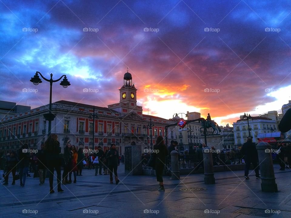 street travél spain madrid