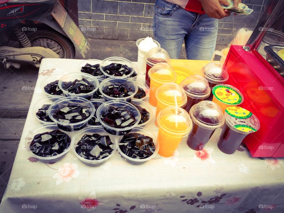 Street food: Chinese jellies 