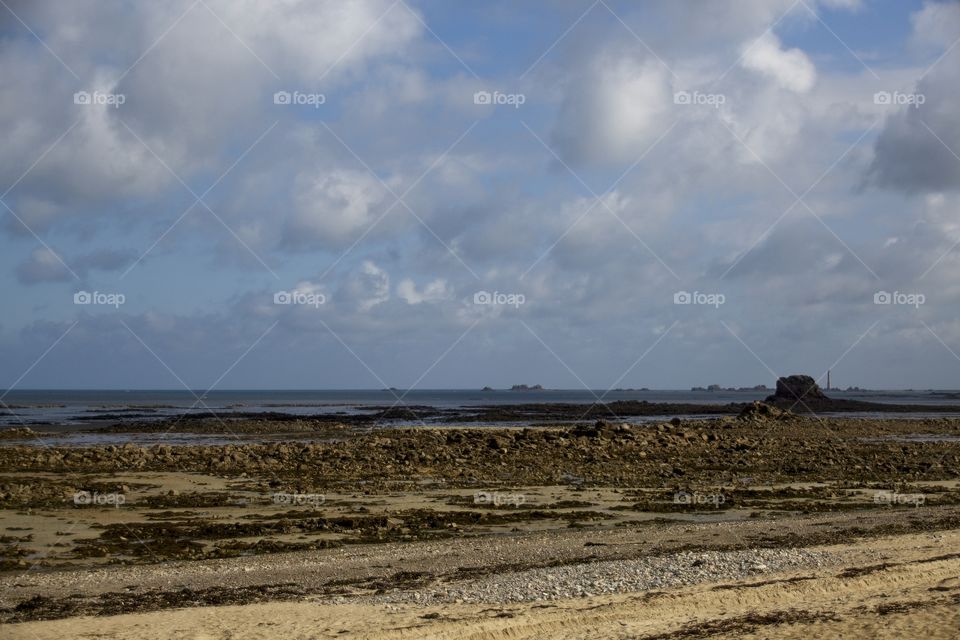 landscape with the sea