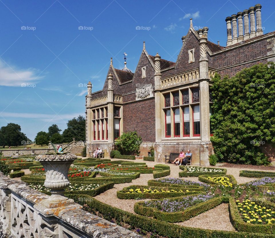 Stately home . English country house and stately home 