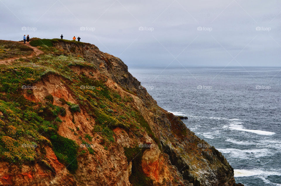 ocean people nature california by vfritts