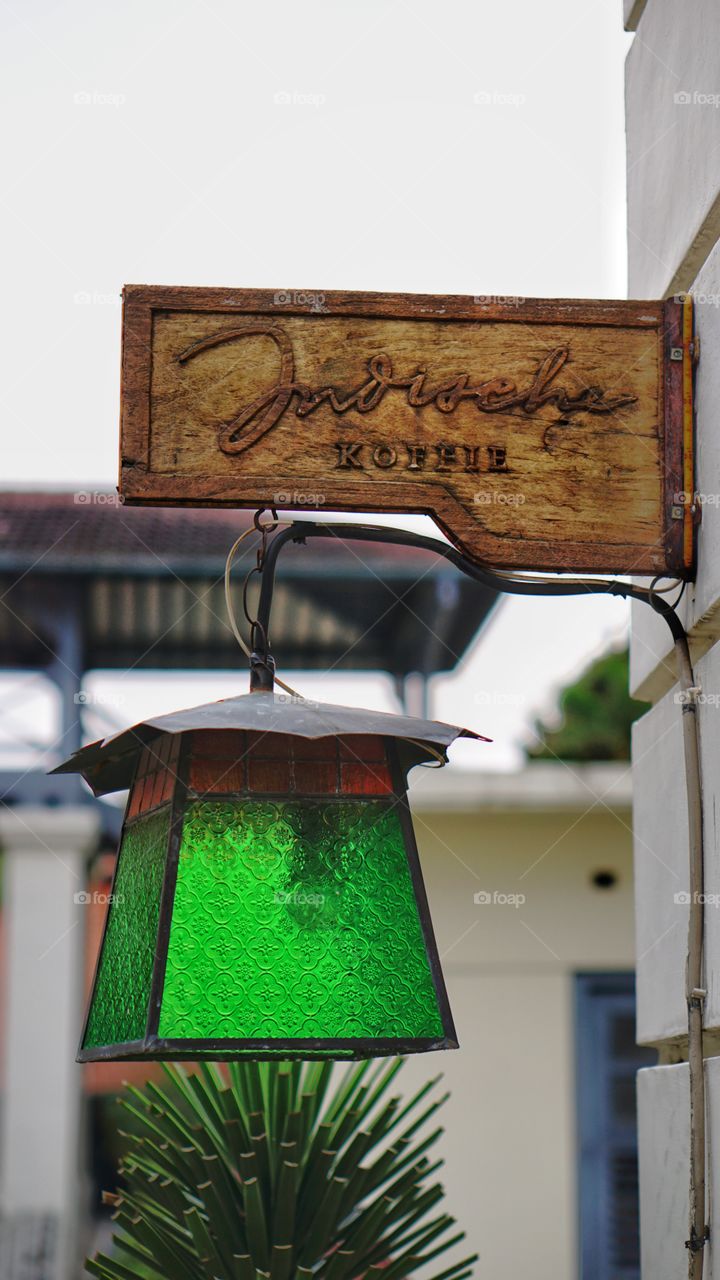 Coffee shop inside the Fort Vredeburg Yogyakarta