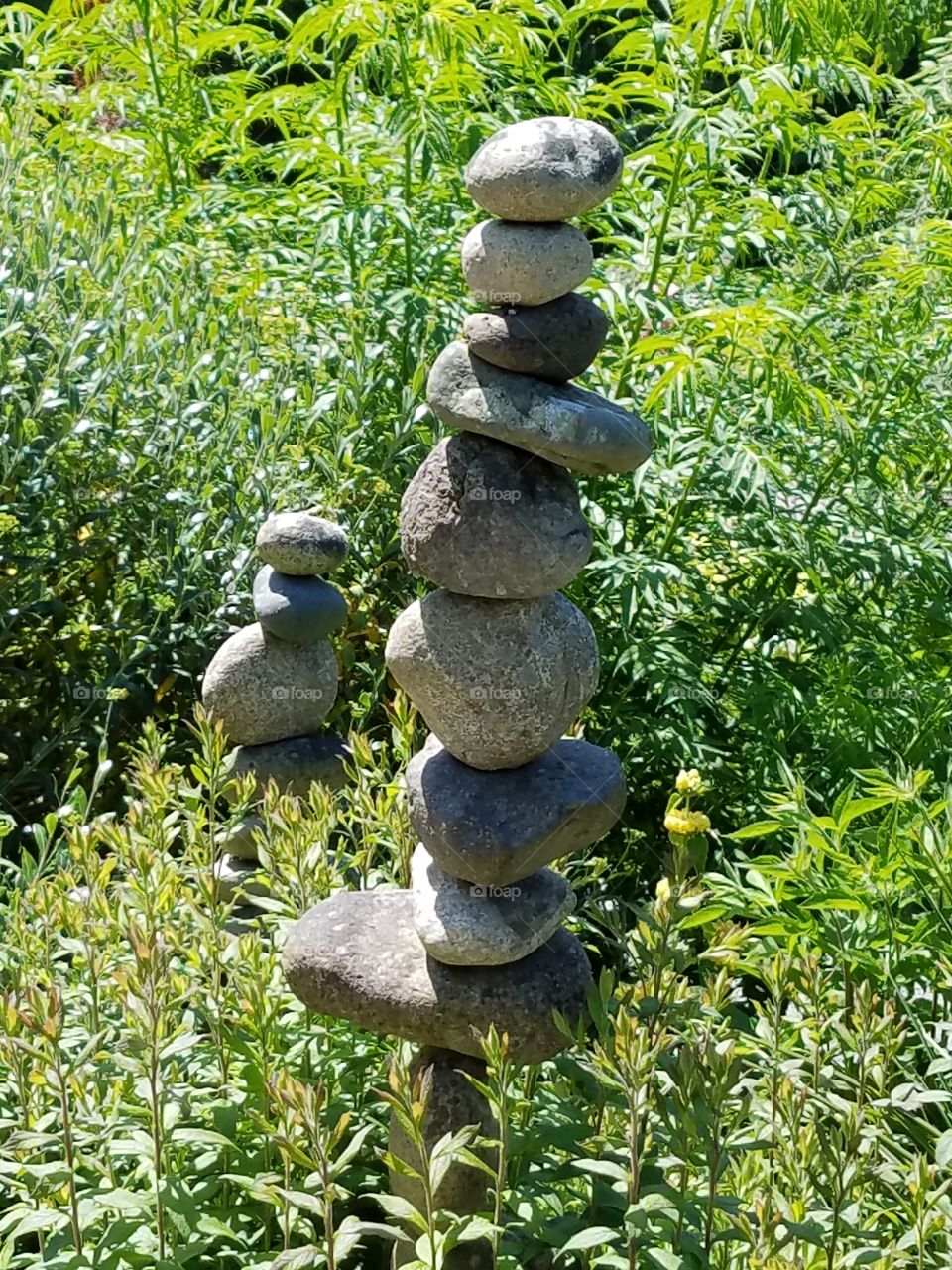 stacked stones