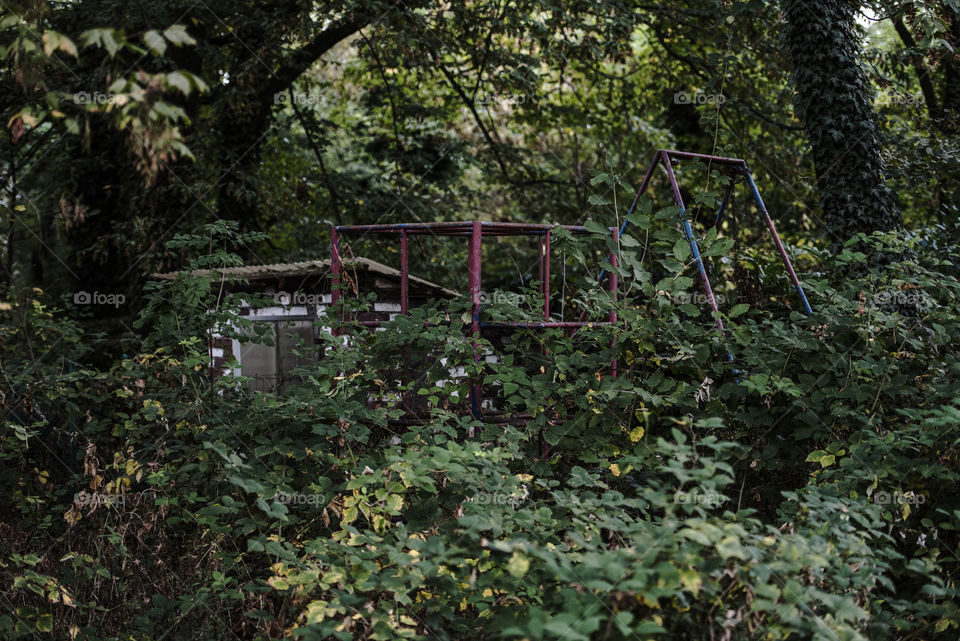 Greenland abandoned amusement park