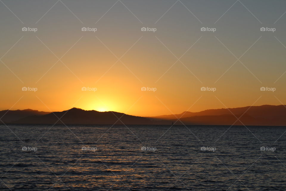 Sunset, Dawn, Water, Evening, Sun