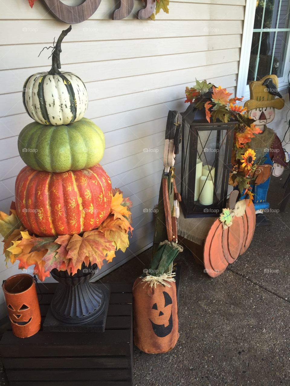 Halloween pumpkin decorations