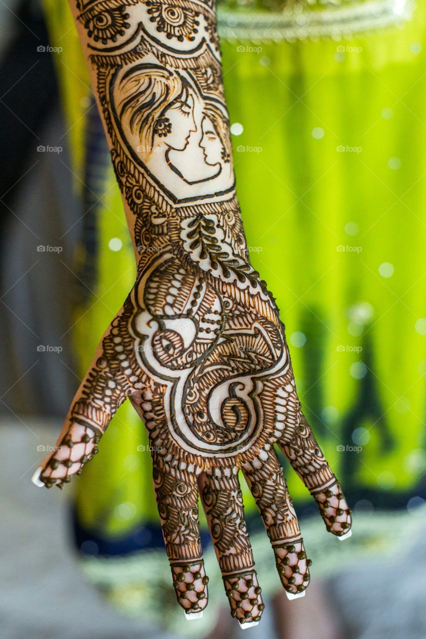 Indian Mehndi Best Photo