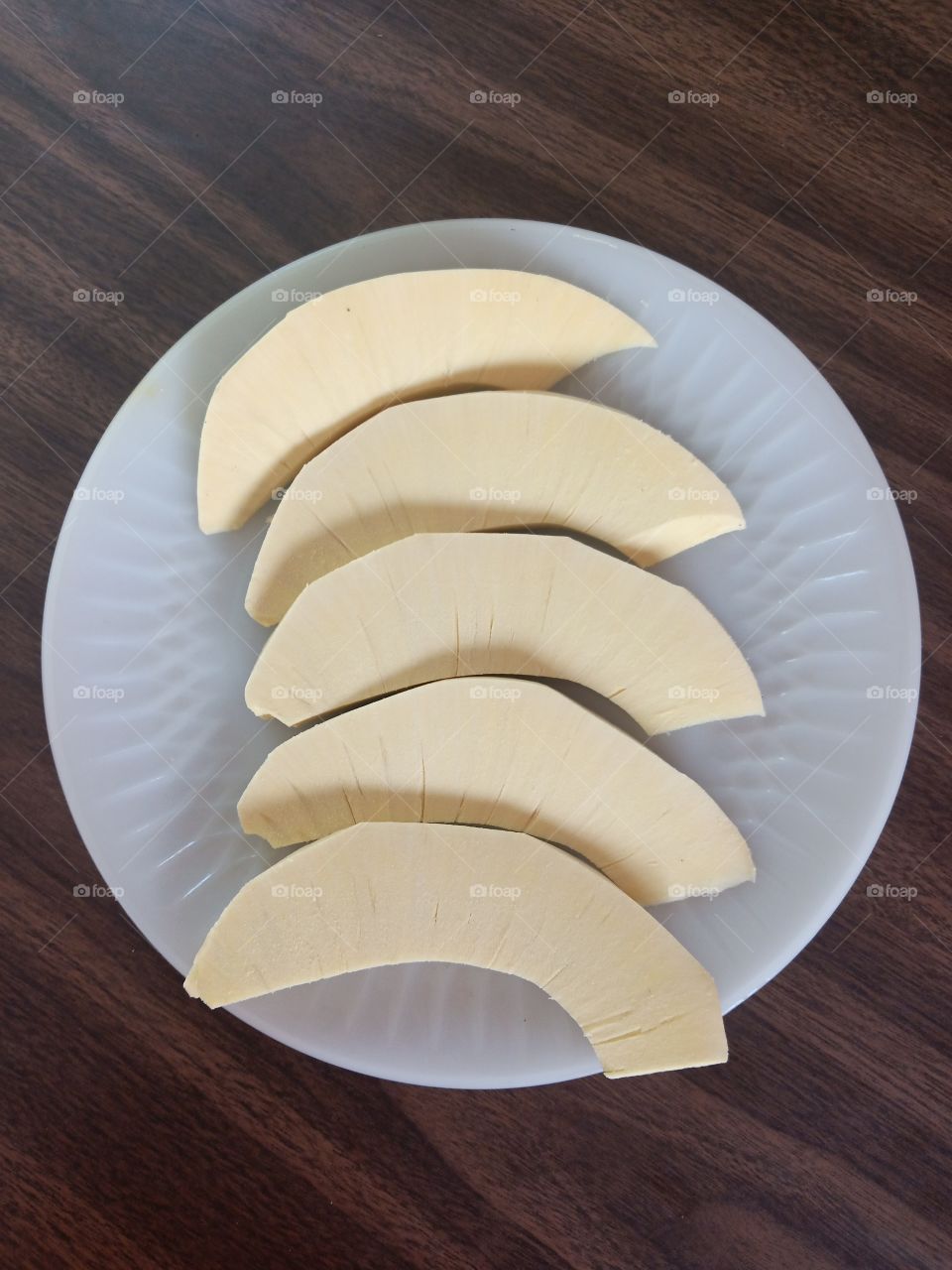 slices of Jamaican breadfruit