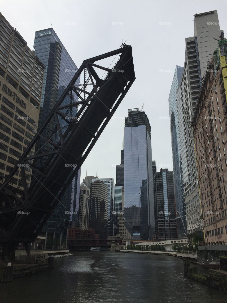 Bridge at Chicago River 