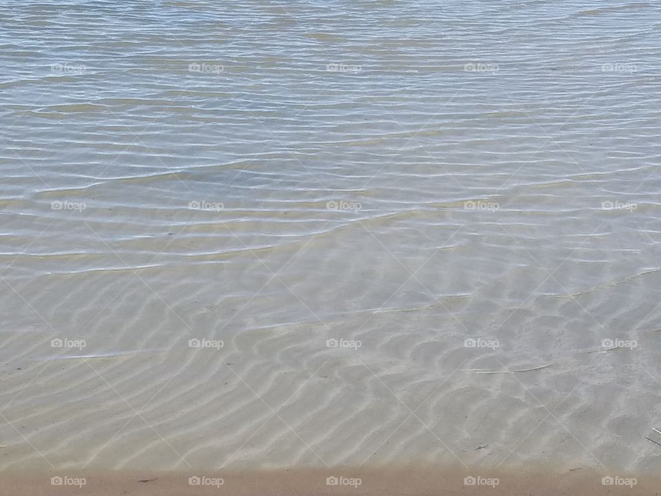 water pattern shoreline