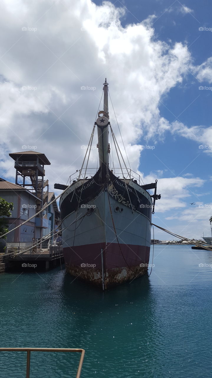 Old Ship Front view