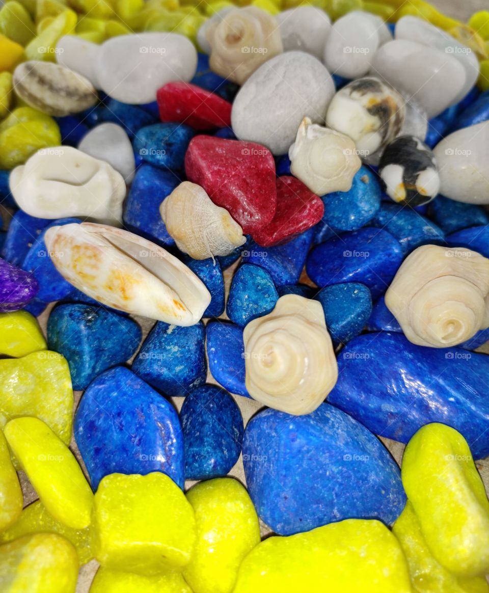 colourful stone