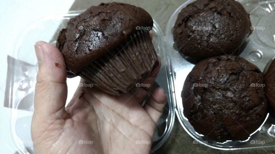 Muffin de chocolate