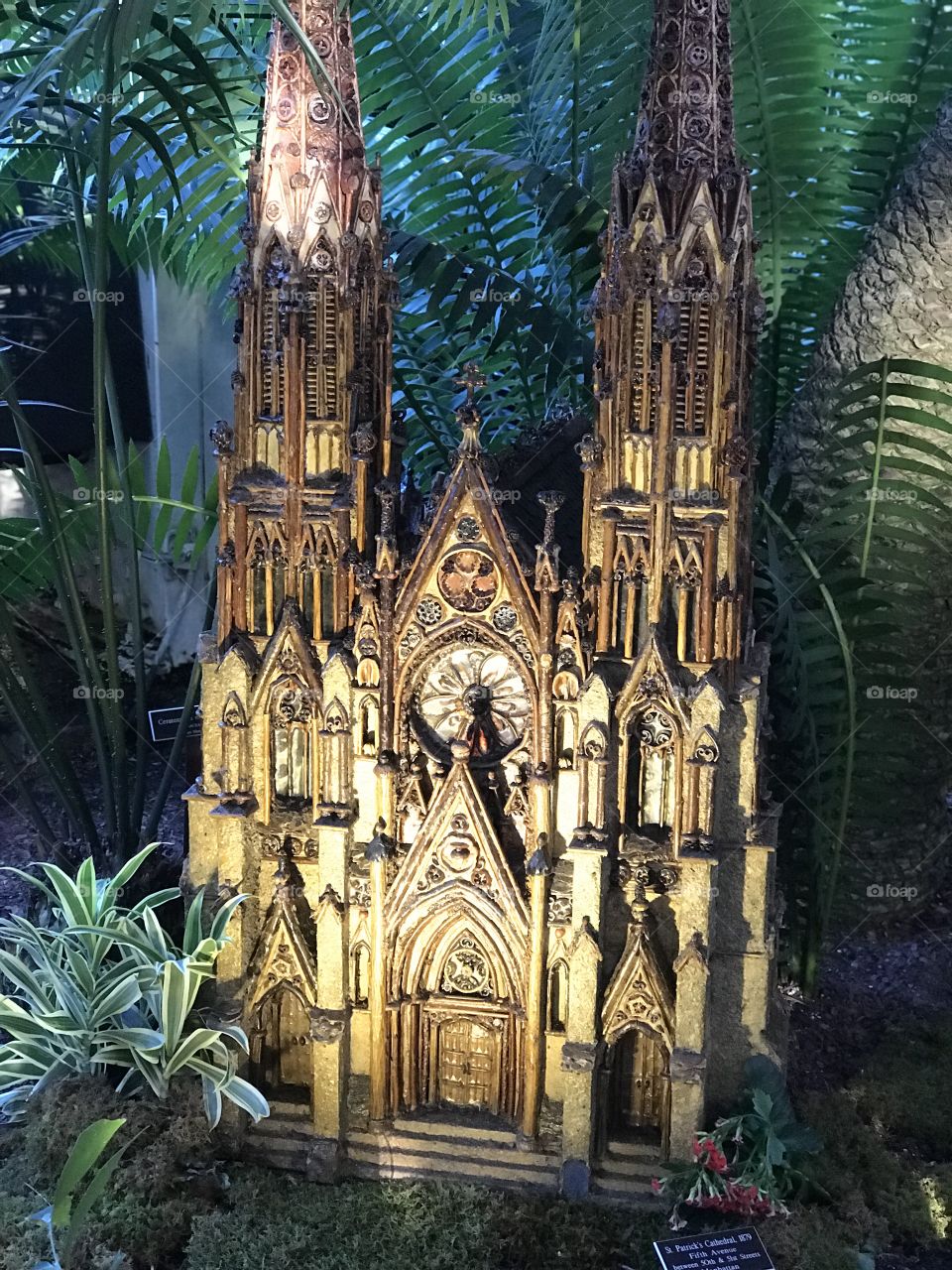 NYBG Holiday Train Show St. Patrick’s Cathedral