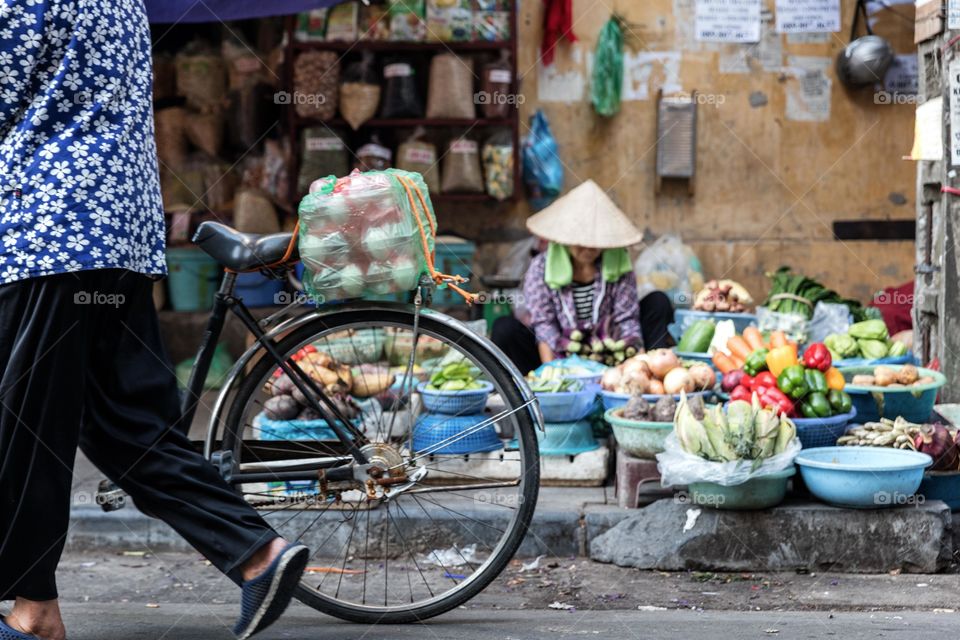 Hanoi market life