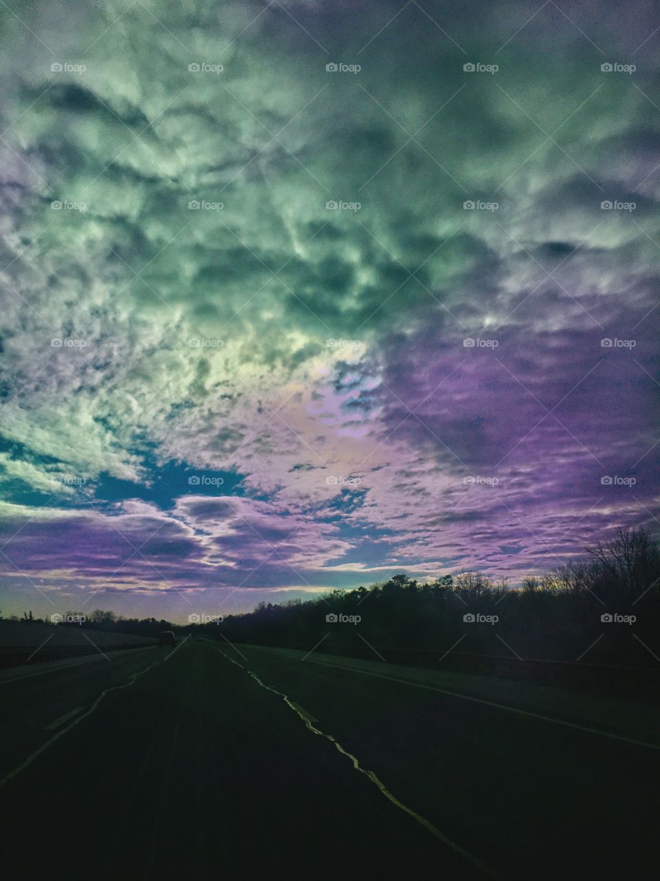 Purple sky 