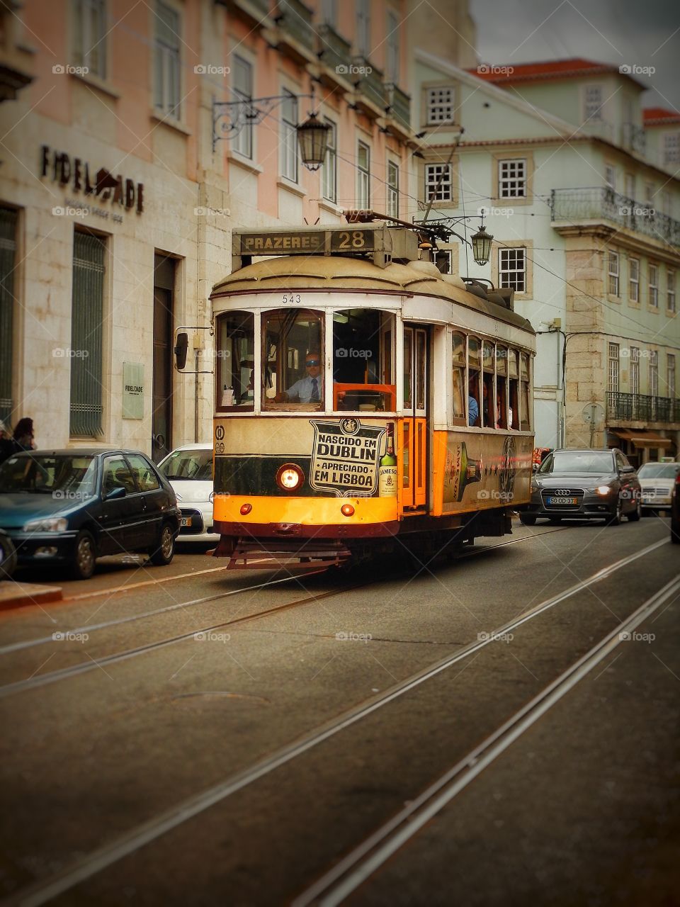 Lisbon tram 