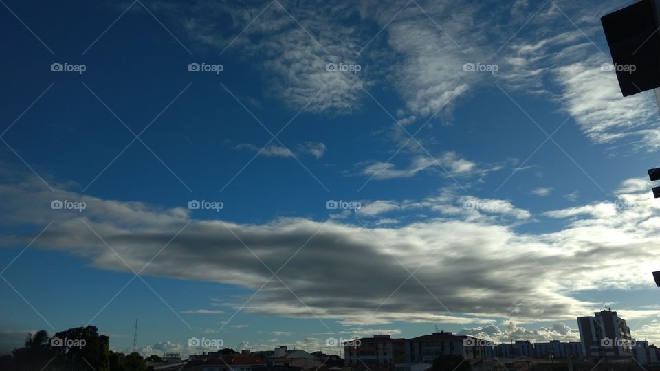 Céu com nuvens