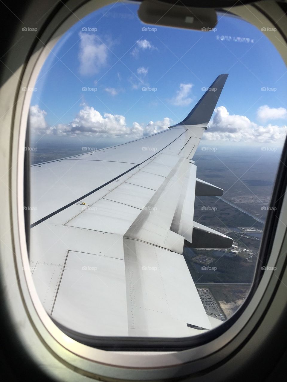 Airplane window