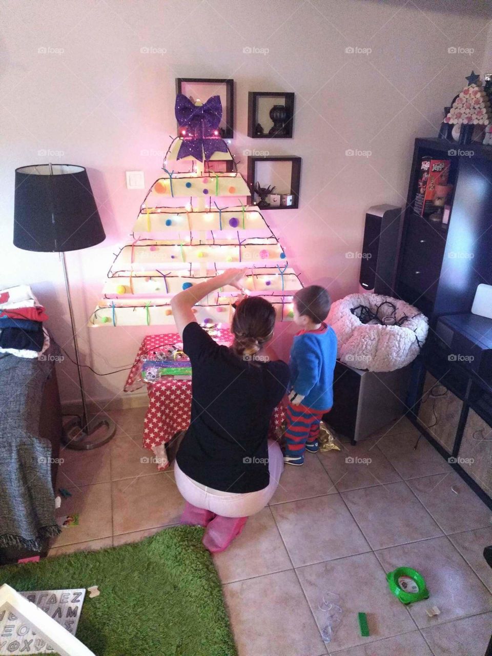 Family Christmas tree
