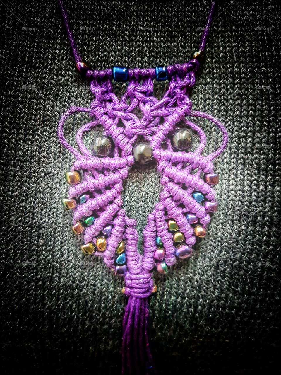 Handmade pendant.