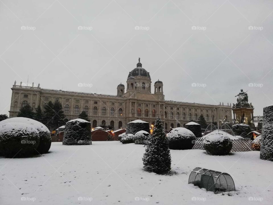 Building, Architecture, Snow, City, No Person