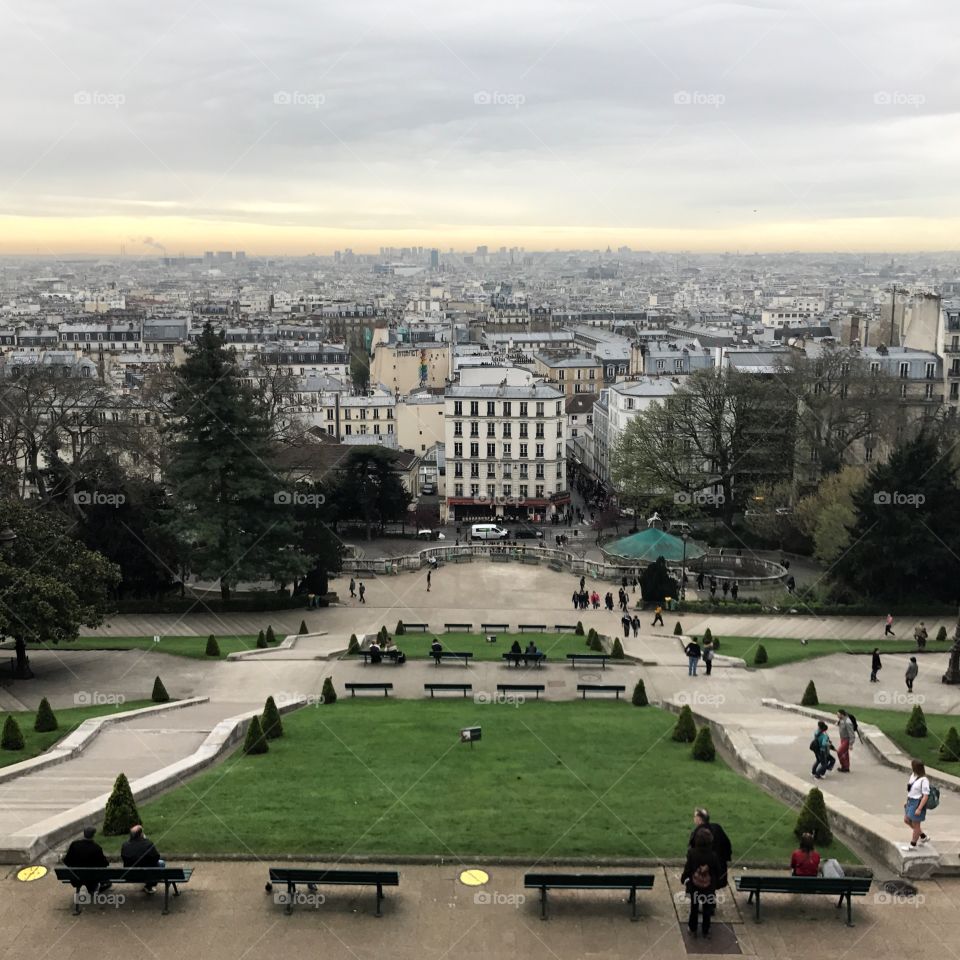 Paris view. 