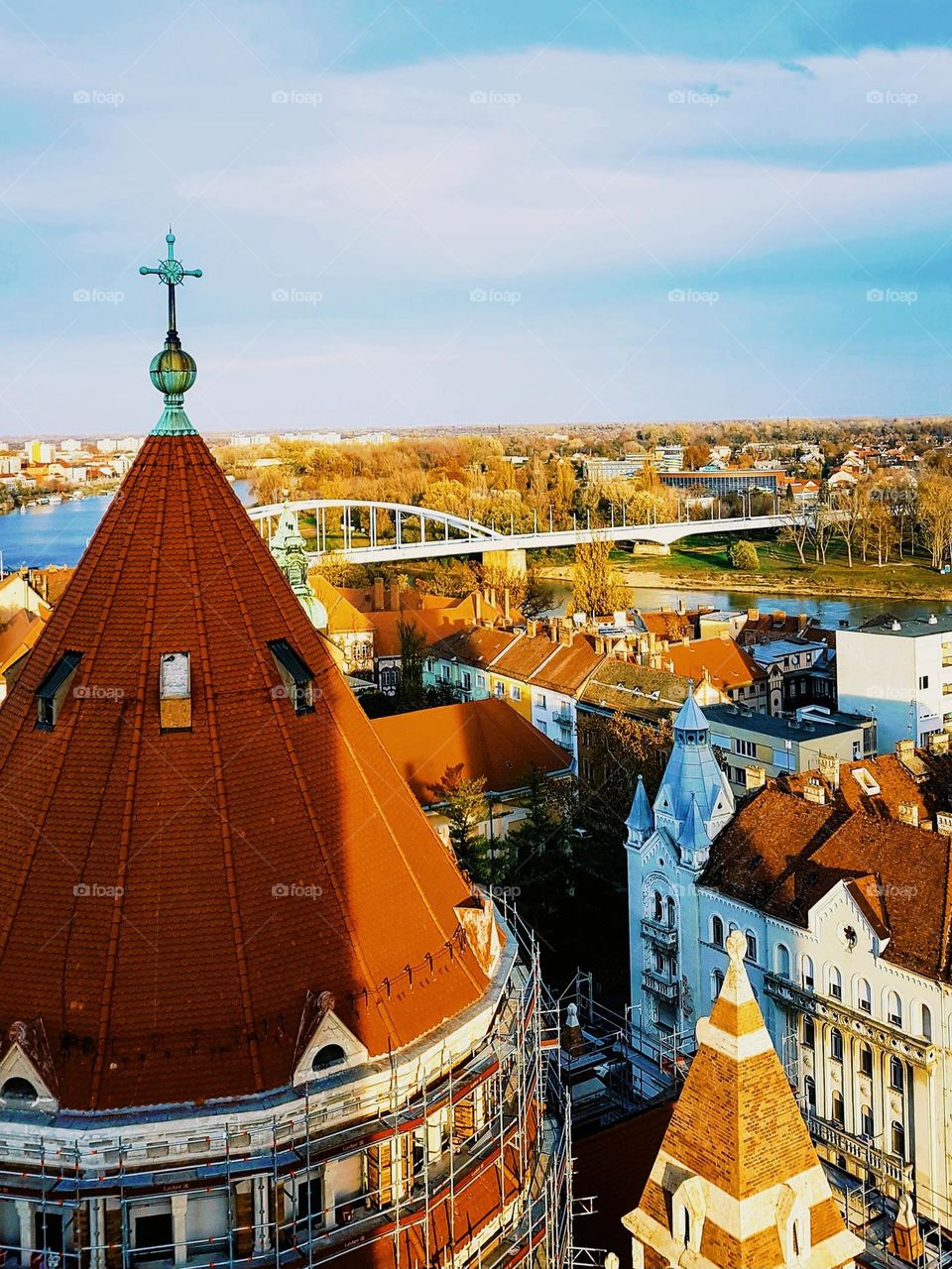 triangular roof