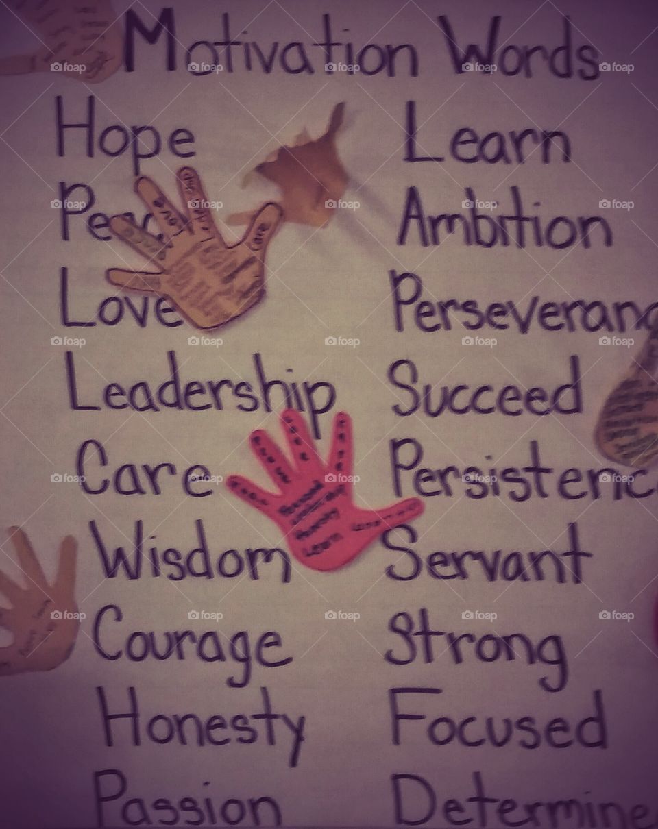 Young minds being motivated. Young minds being motivated in after school program.