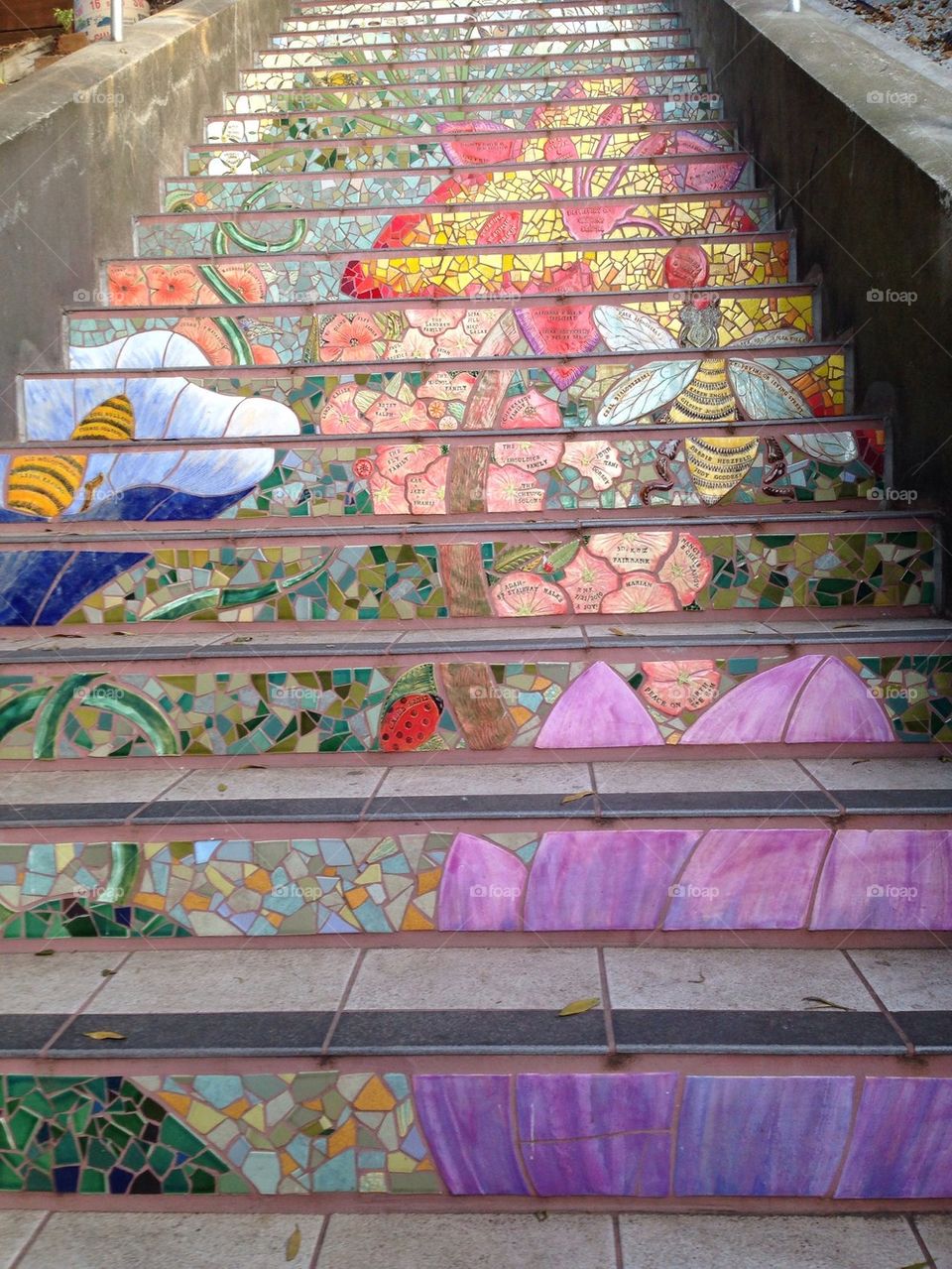 Mosaic Stairs